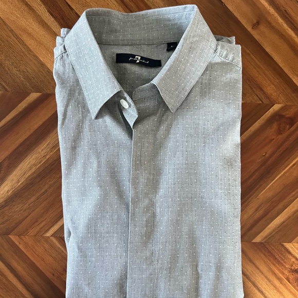 Men’s 7 For All Mankind Button Down Long Sleeve - Picture 4 of 4